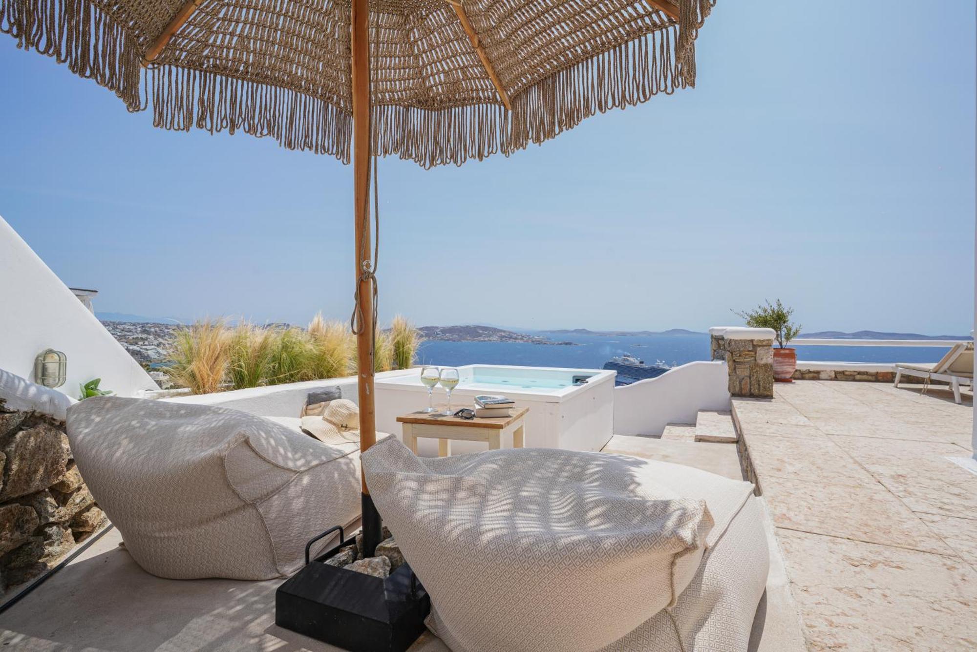 La Maison Blanche Агиос-Стефанос Экстерьер фото
